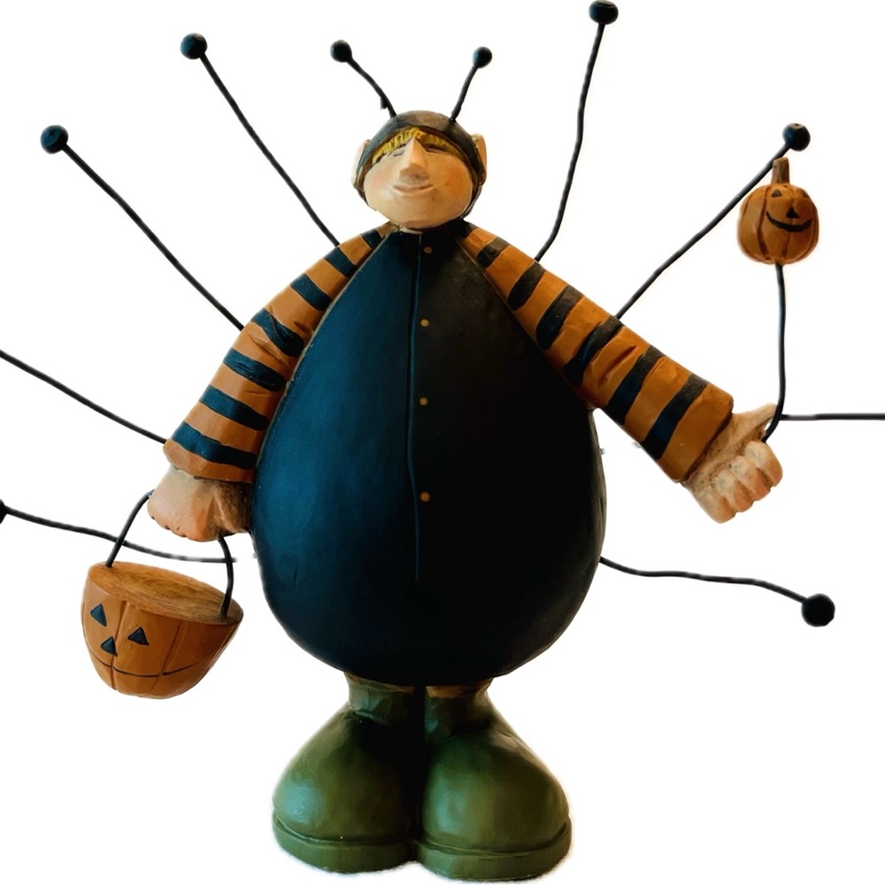 Rare Williraye Studio Itsy Bitsy Spider Halloween Vintage Figurine